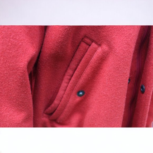 Vintage Members Only Pure Wool Mens Size 40 Bomber Jacket By Europe Craft - Picture 4 of 7